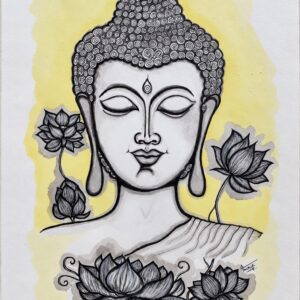 yellow buddha